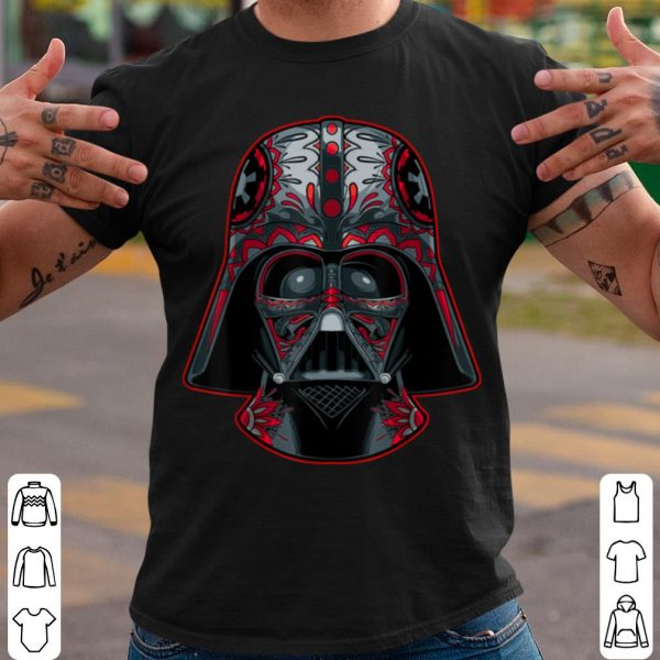 Cool Star Wars Darth Vader Helmet Markings shirt