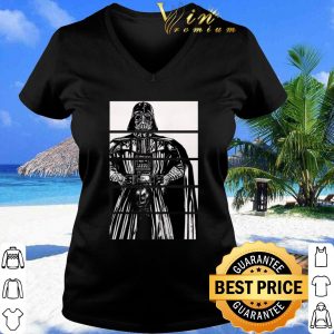 Premium Star Wars Darth Vader Front Facing Portrait Panels Raglan Baseball shirt 2
