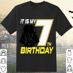 Awesome Star Wars Darth Vader 7th Birthday shirt