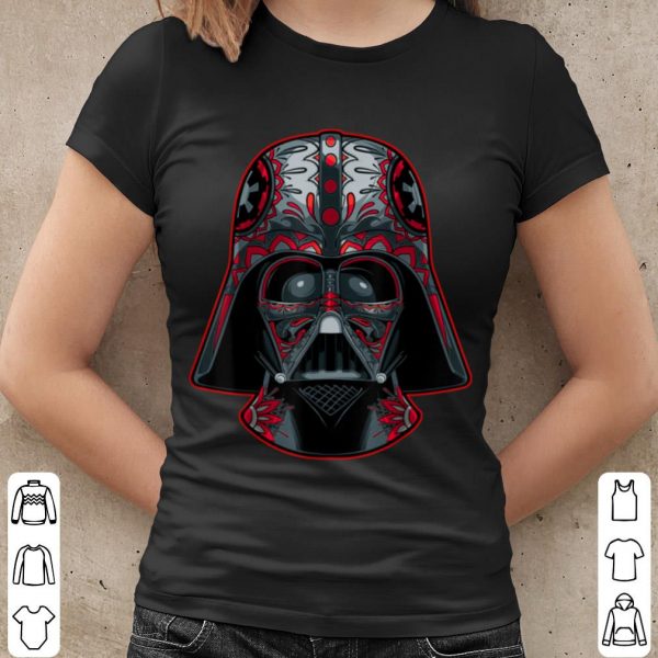 Cool Star Wars Darth Vader Helmet Markings shirt