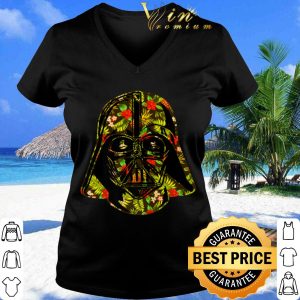 Nice Star Wars Darth Vader Hawaiian Print Helmet Premium shirt 2