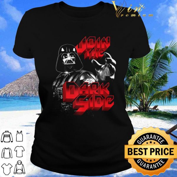 Nice Star Wars Darth Vader Join The Dark Side Portrait shirt