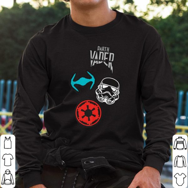 Hot Star Wars Darth Vader Stormtrooper Empire Patches shirt