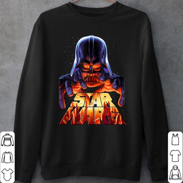 Cool Star Wars Darth Vader Menacing Portrait shirt