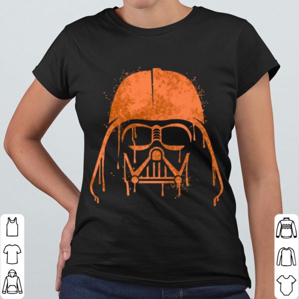 Pretty Star Wars Darth Vader Orange Helmet Drip shirt