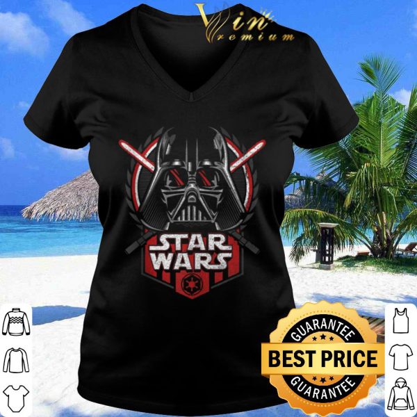 Cool Star Wars Darth Vader Crossed Sabers shirt
