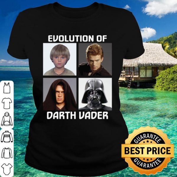 Hot Evolution of Darth Vader Star Wars shirt