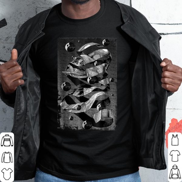 Cool Star Wars Darth Vader MC Escher Style Graphic shirt