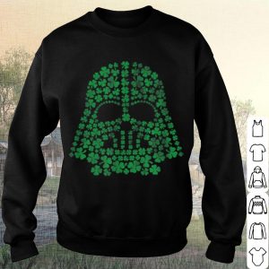 Awesome Green Shamrocks St. Patrick's Day Star Wars Darth Vader shirt 2