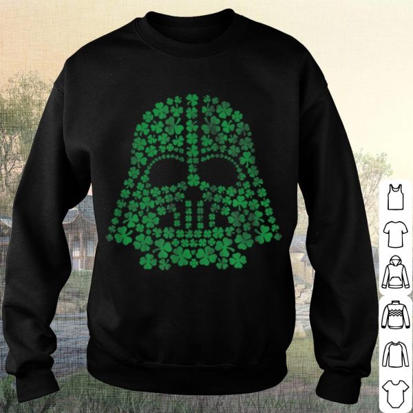 Awesome Green Shamrocks St. Patrick's Day Star Wars Darth Vader shirt