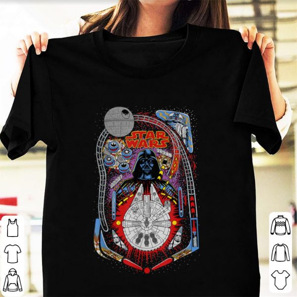Funny Star Wars Darth Vader Death Star Pinball shirt