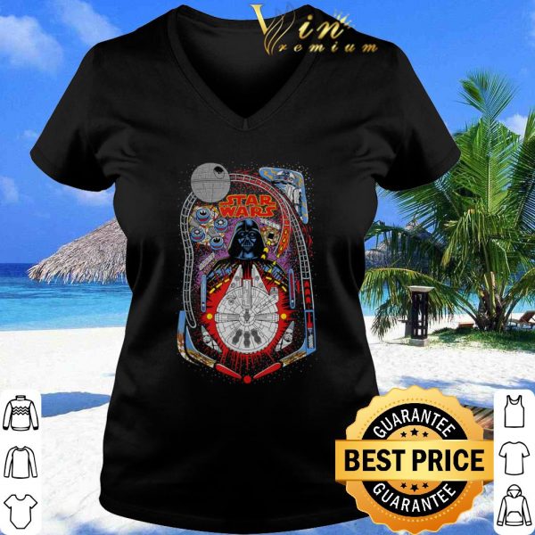 Funny Star Wars Darth Vader Death Star Pinball shirt
