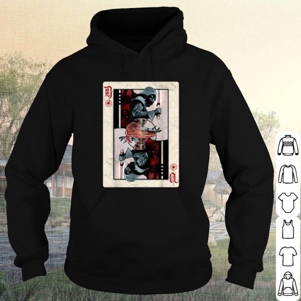 Awesome Star Wars Darth Vader Death Star Playing Card shirt