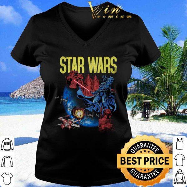 Cool Star Wars Darth Vader Bad Guys Collage shirt