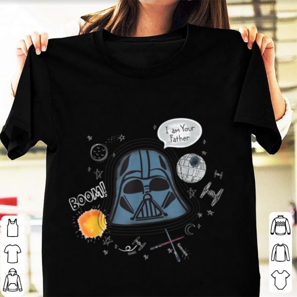 Nice Star Wars Darth Vader Drawing I Am Your Father shirt