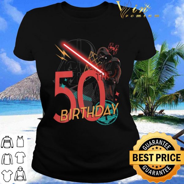Funny Star Wars Darth Vader 50th Birthday shirt