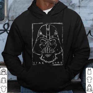 Top Star Wars Darth Vader Outlined Sketch Portrait shirt 2