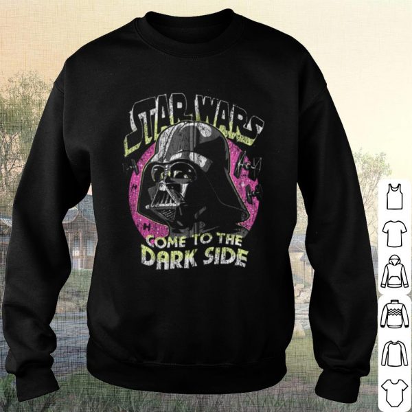 Hot Star Wars Darth Vader Come To The Dark Side Neon shirt