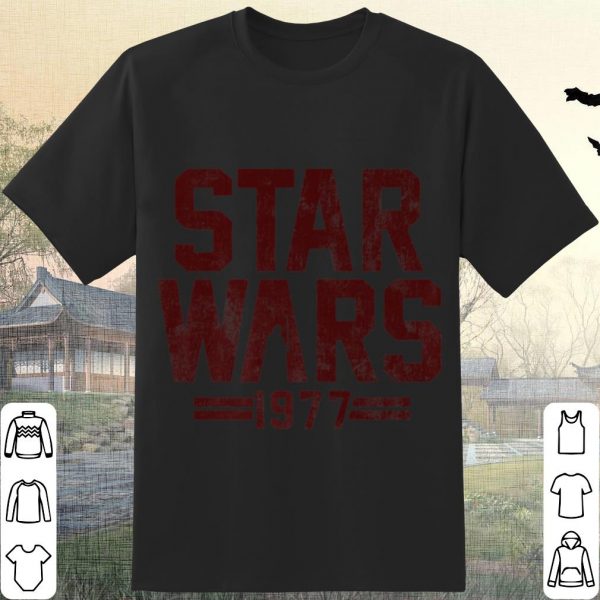 Awesome Star Wars 1977 Darth Vader Silhouette shirt