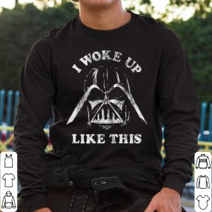 Top Star Wars Darth Vader I Woke Up Like This Distressed shirt 1