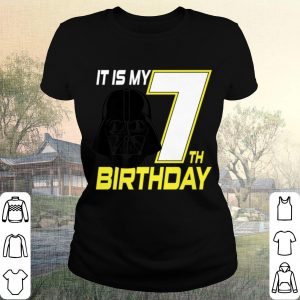 Awesome Star Wars Darth Vader 7th Birthday shirt