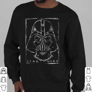 Top Star Wars Darth Vader Outlined Sketch Portrait shirt 3