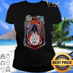 Funny Star Wars Darth Vader Death Star Pinball shirt 1