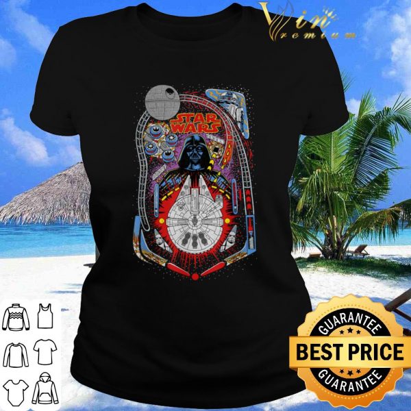 Funny Star Wars Darth Vader Death Star Pinball shirt