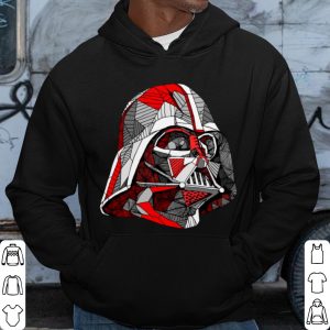 Top Star Wars Darth Vader Helmet Line Sketch shirt 2