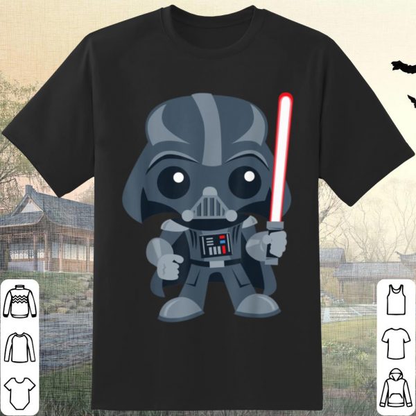 Funny Star Wars Darth Vader Cute Cartoon shirt