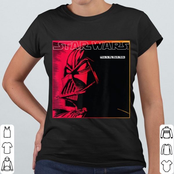 Official Star Wars Darth Vader This is My Dark Side Retro shirt
