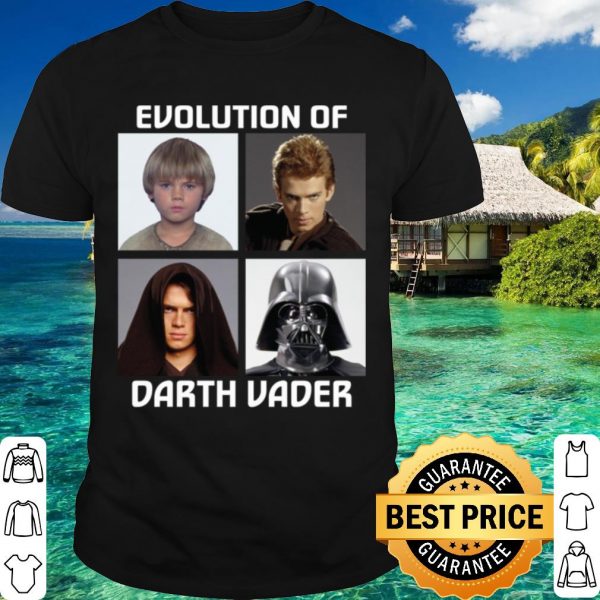 Hot Evolution of Darth Vader Star Wars shirt