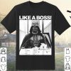 Funny Star Wars Darth Vader Cute Cartoon shirt