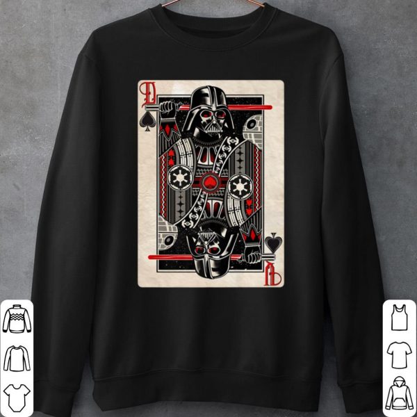 Best Star Wars Darth Vader Playing Card Poster shirt