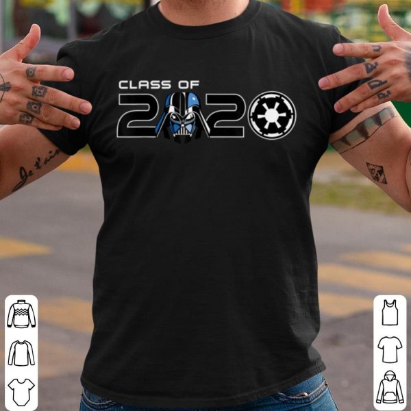 Cool Star Wars Darth Vader Class of 2020 Graduation shirt