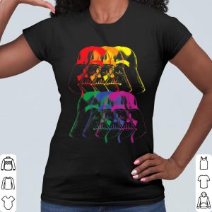 Pretty Star Wars Darth Vader Rainbow Darkside Pride shirt 1