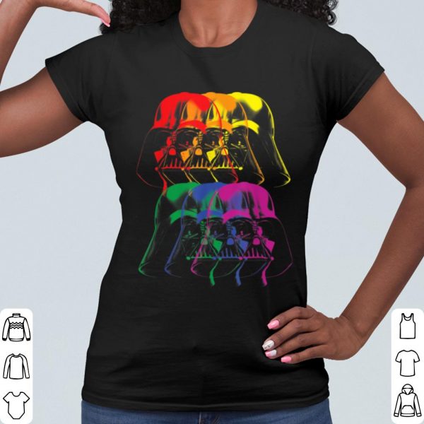 Pretty Star Wars Darth Vader Rainbow Darkside Pride shirt