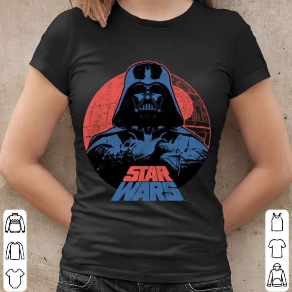 Cool Star Wars Darth Vader Death Star Logo shirt