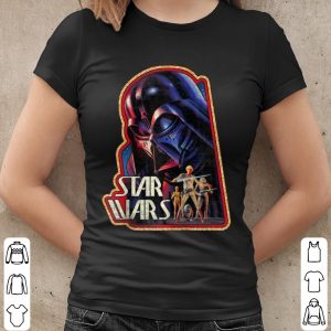 Cool Star Wars Darth Vader Overlooking Portrait Raglan Baseball shirt 1