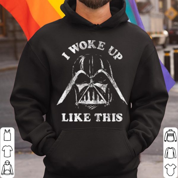 Top Star Wars Darth Vader I Woke Up Like This Distressed shirt