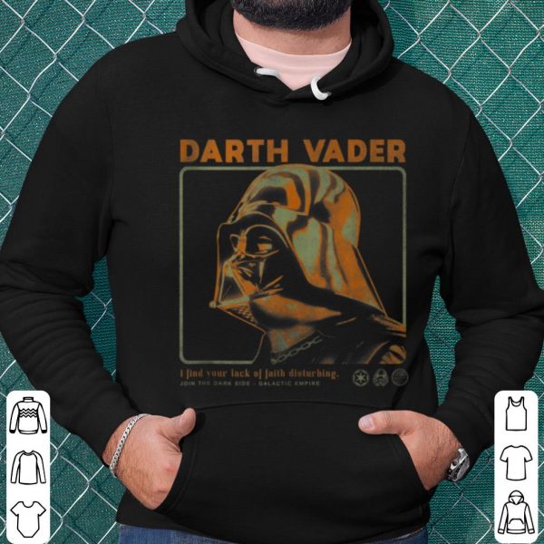 Cool Star Wars Darth Vader Lack Of Faith Disturbing shirt