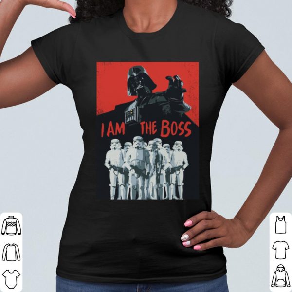 Official Star Wars Darth Vader I Am The Boss Stormtrooper shirt
