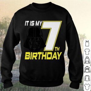 Awesome Star Wars Darth Vader 7th Birthday shirt 2