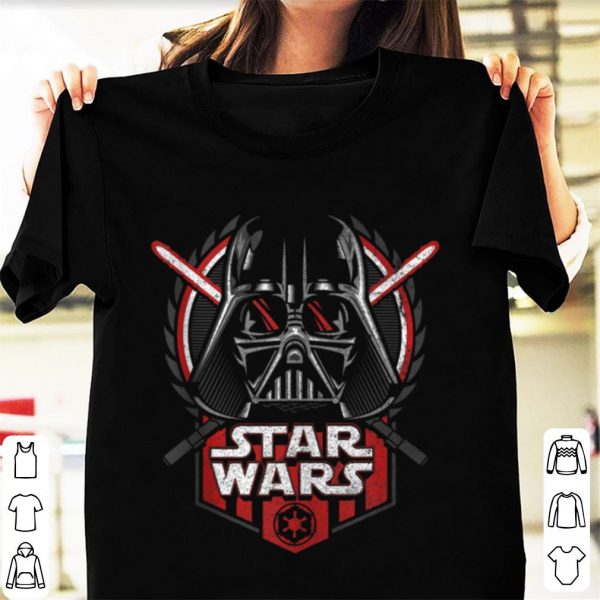 Cool Star Wars Darth Vader Crossed Sabers shirt