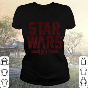 Awesome Star Wars 1977 Darth Vader Silhouette shirt 1