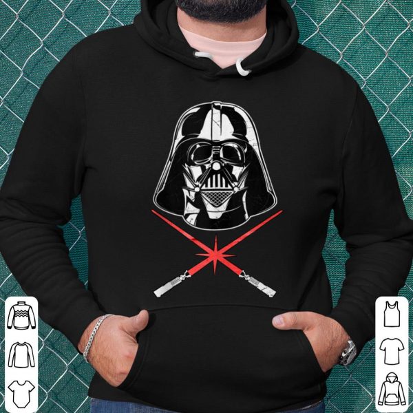 Cool Star Wars Darth Vader Crossed Lightsabers shirt