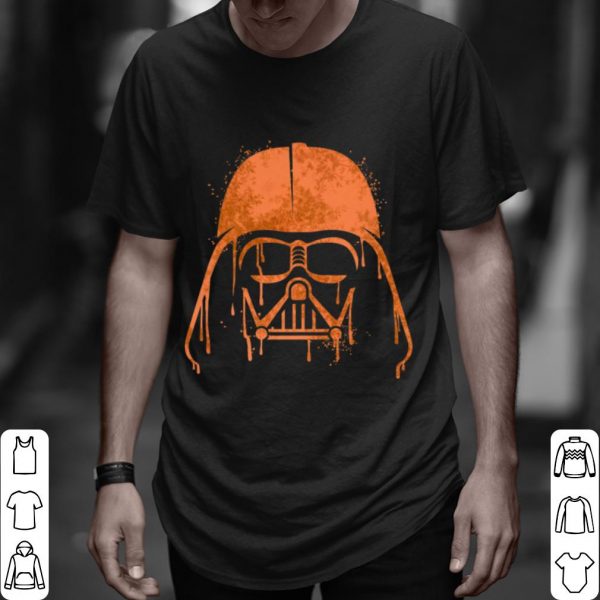 Pretty Star Wars Darth Vader Orange Helmet Drip shirt