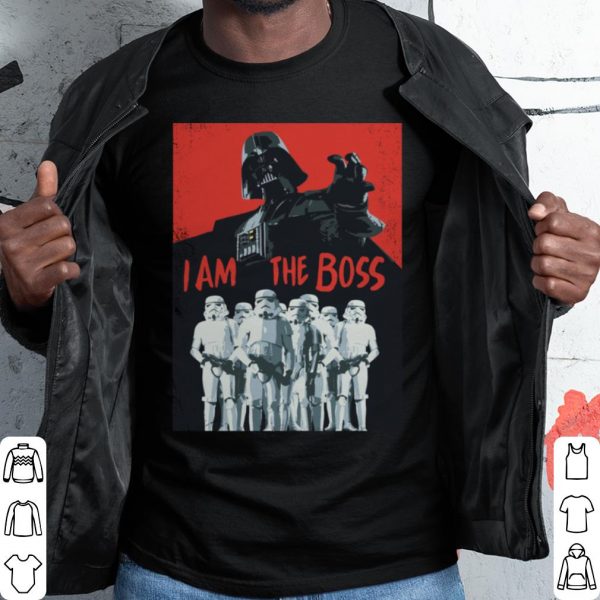 Official Star Wars Darth Vader I Am The Boss Stormtrooper shirt