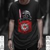 Star Wars Darth Vader Flame Portrait Raglan Baseball shirt