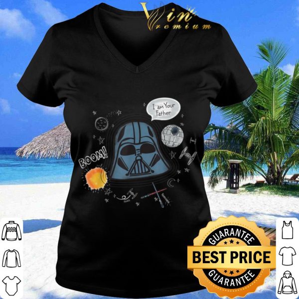 Nice Star Wars Darth Vader Drawing I Am Your Father shirt